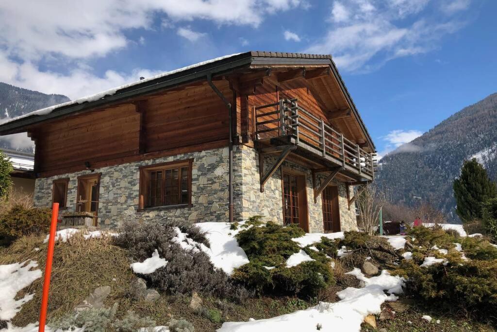 Chalet Edelweiss - Verbier, Mountain Views, Jacuzzi! Volleges 외부 사진