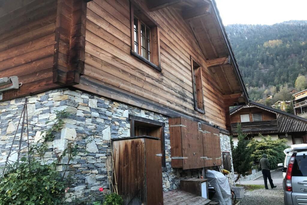 Chalet Edelweiss - Verbier, Mountain Views, Jacuzzi! Volleges 외부 사진