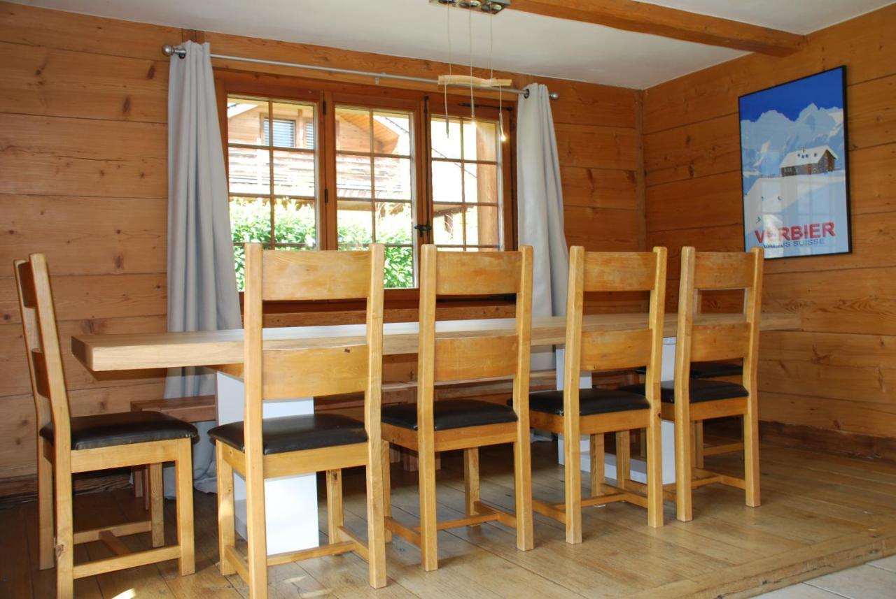 Chalet Edelweiss - Verbier, Mountain Views, Jacuzzi! Volleges 외부 사진