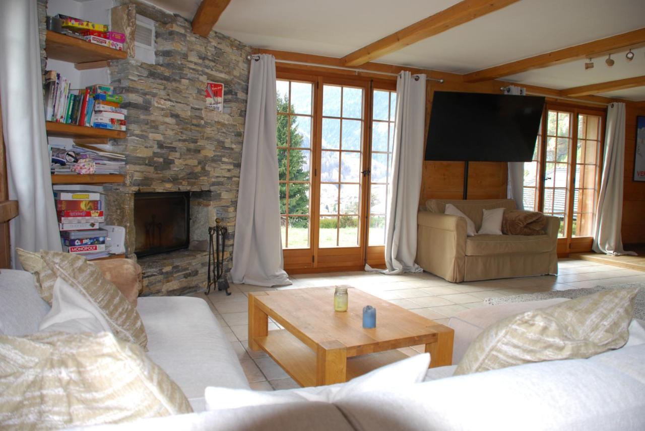 Chalet Edelweiss - Verbier, Mountain Views, Jacuzzi! Volleges 외부 사진