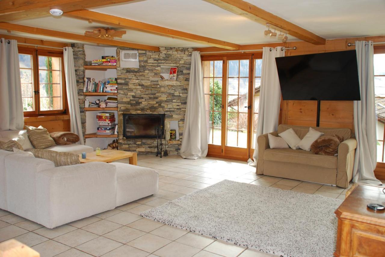 Chalet Edelweiss - Verbier, Mountain Views, Jacuzzi! Volleges 외부 사진