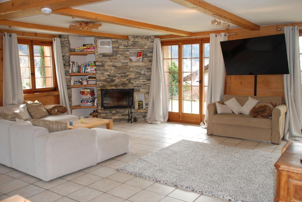 Chalet Edelweiss - Verbier, Mountain Views, Jacuzzi! Volleges 외부 사진