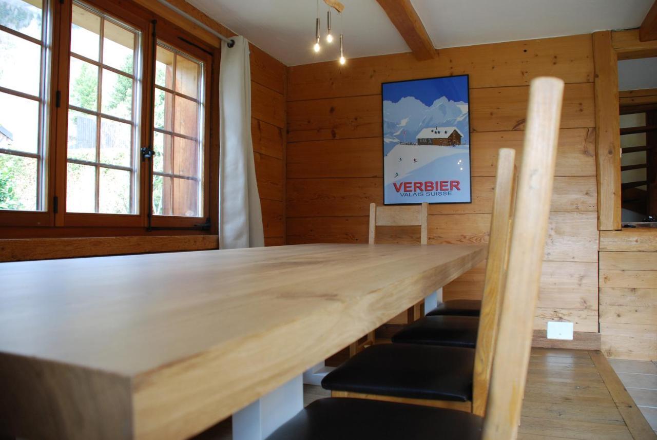 Chalet Edelweiss - Verbier, Mountain Views, Jacuzzi! Volleges 외부 사진